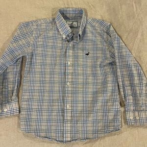 Boys size 7 properly tied button down